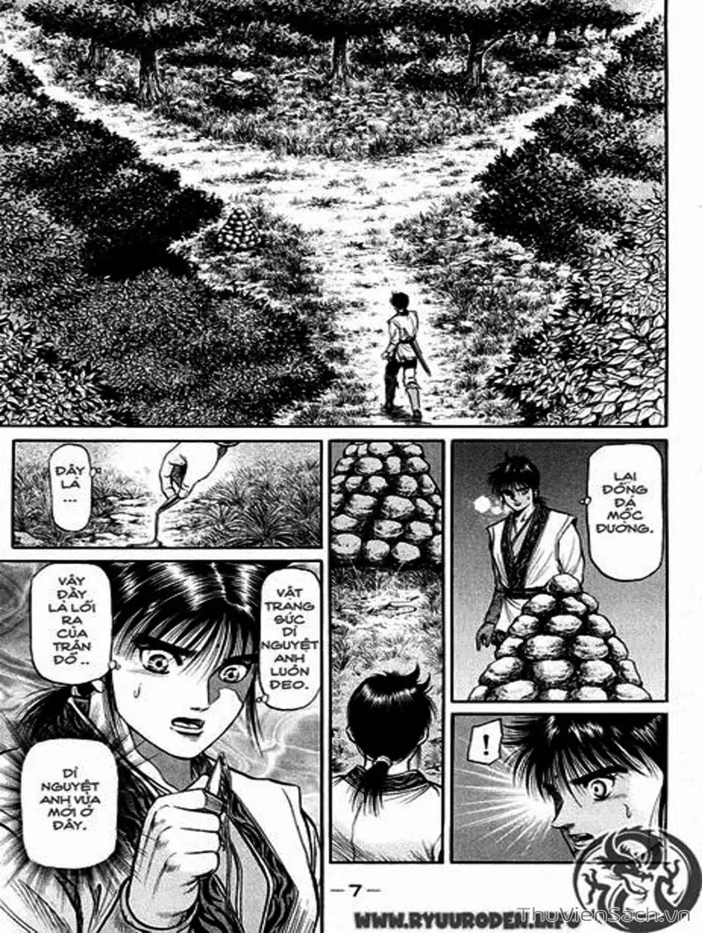 Truyện Tranh Chú Bé Rồng - Ryuuroden trang 5