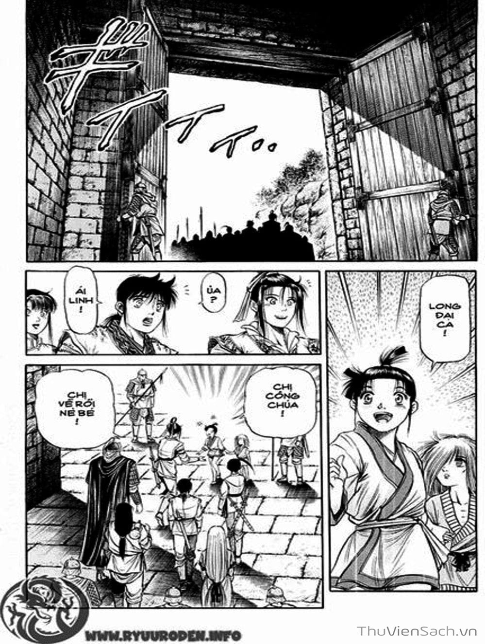 Truyện Tranh Chú Bé Rồng - Ryuuroden trang 5
