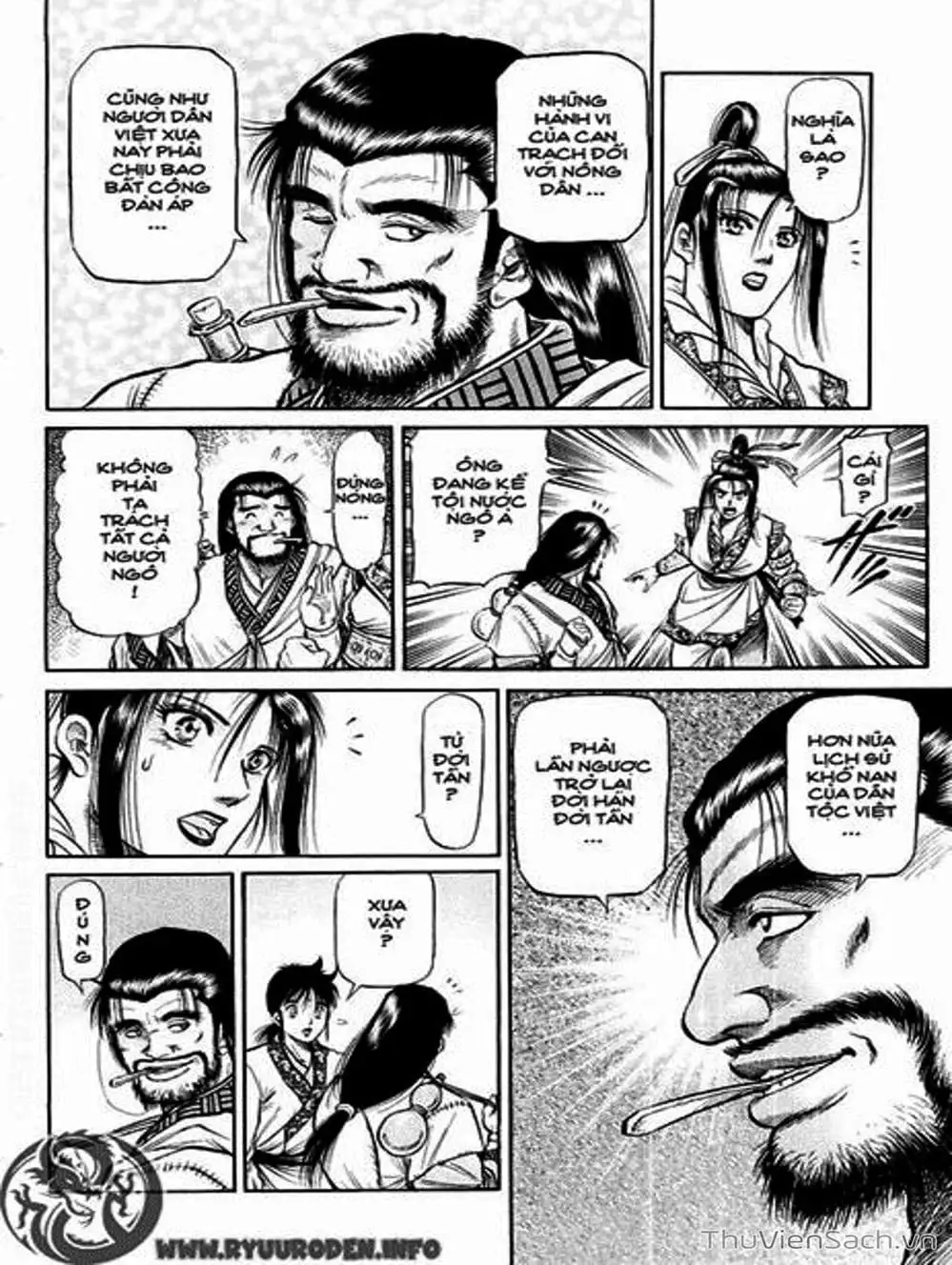 Truyện Tranh Chú Bé Rồng - Ryuuroden trang 5