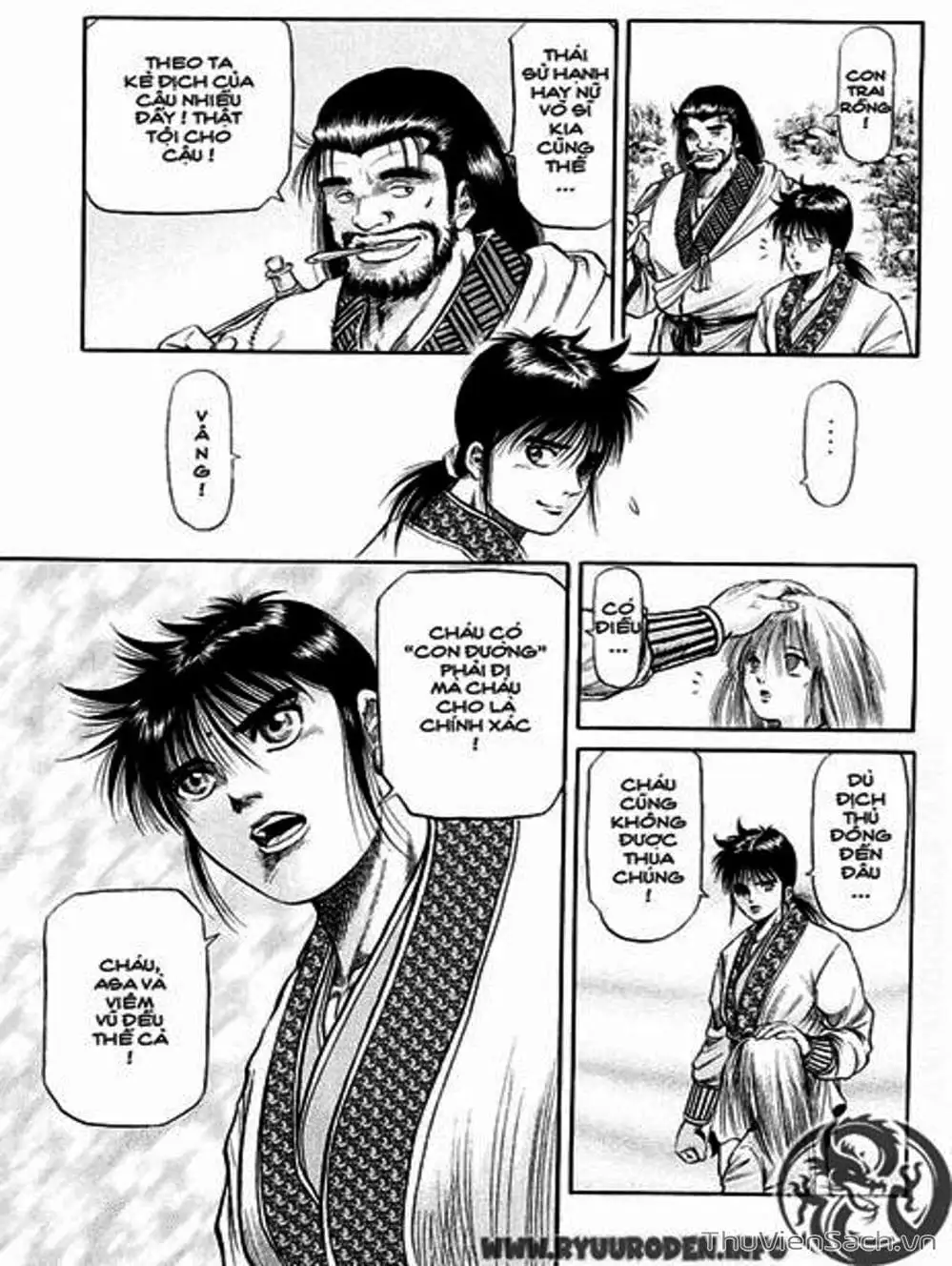 Truyện Tranh Chú Bé Rồng - Ryuuroden trang 5