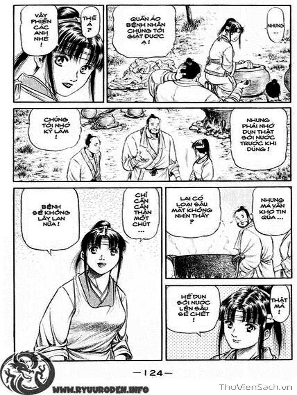 Truyện Tranh Chú Bé Rồng - Ryuuroden trang 5