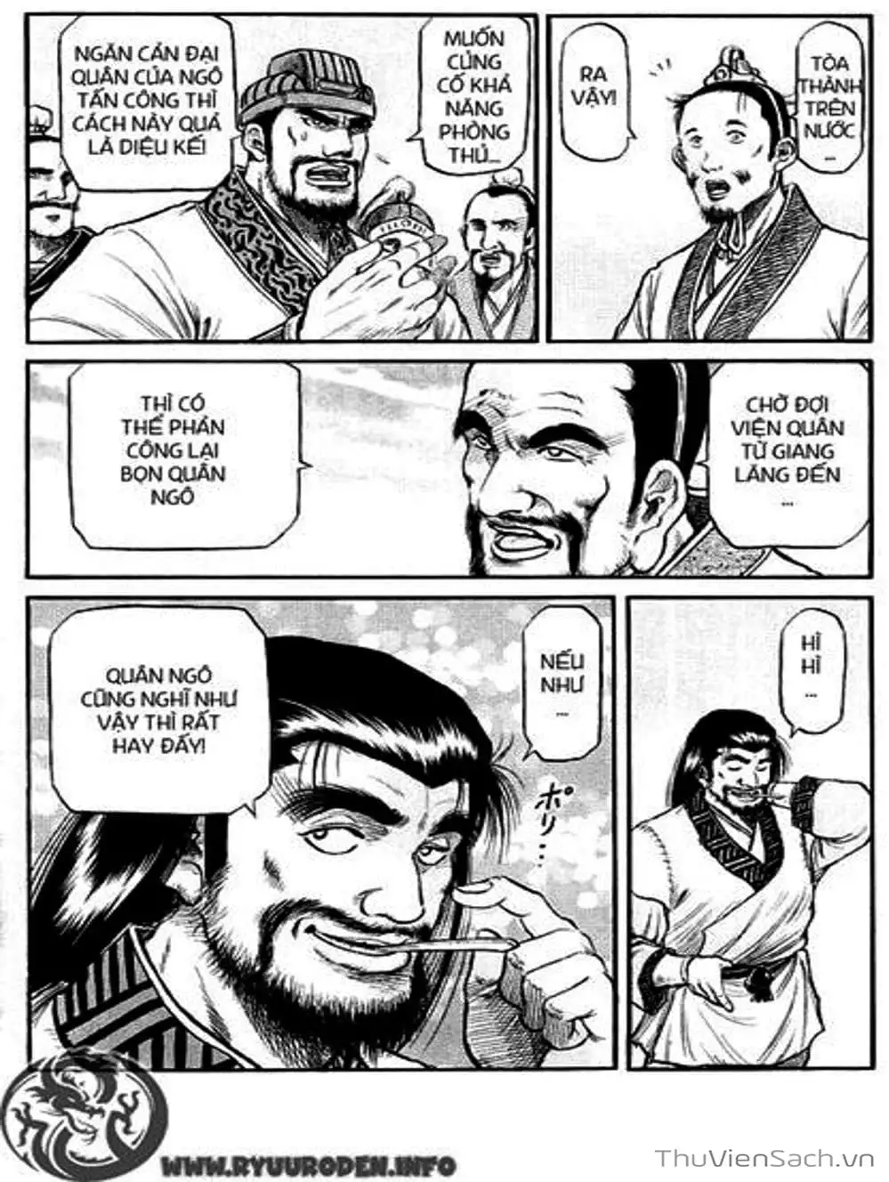 Truyện Tranh Chú Bé Rồng - Ryuuroden trang 5