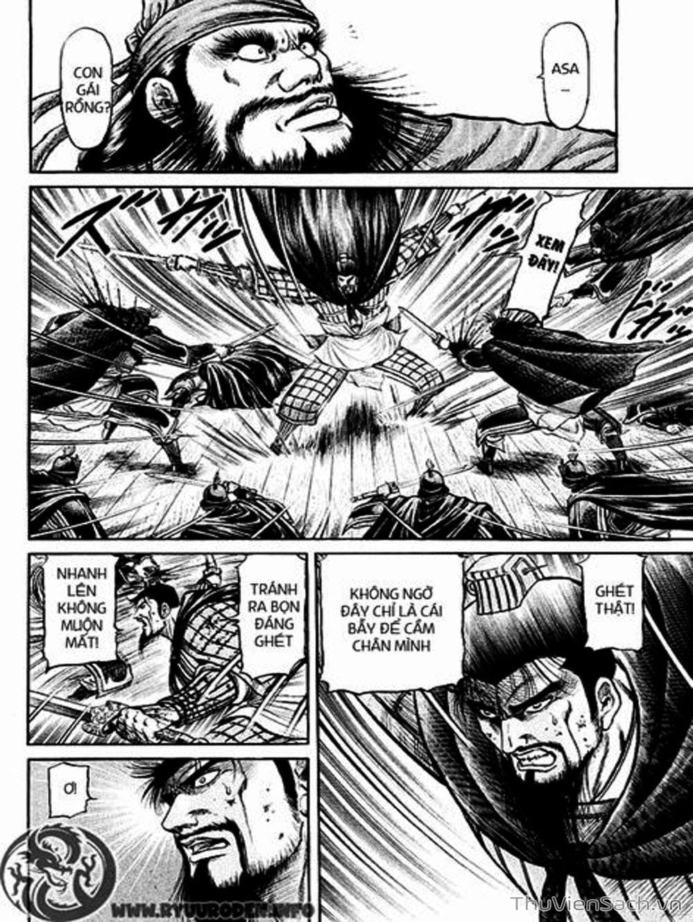 Truyện Tranh Chú Bé Rồng - Ryuuroden trang 5