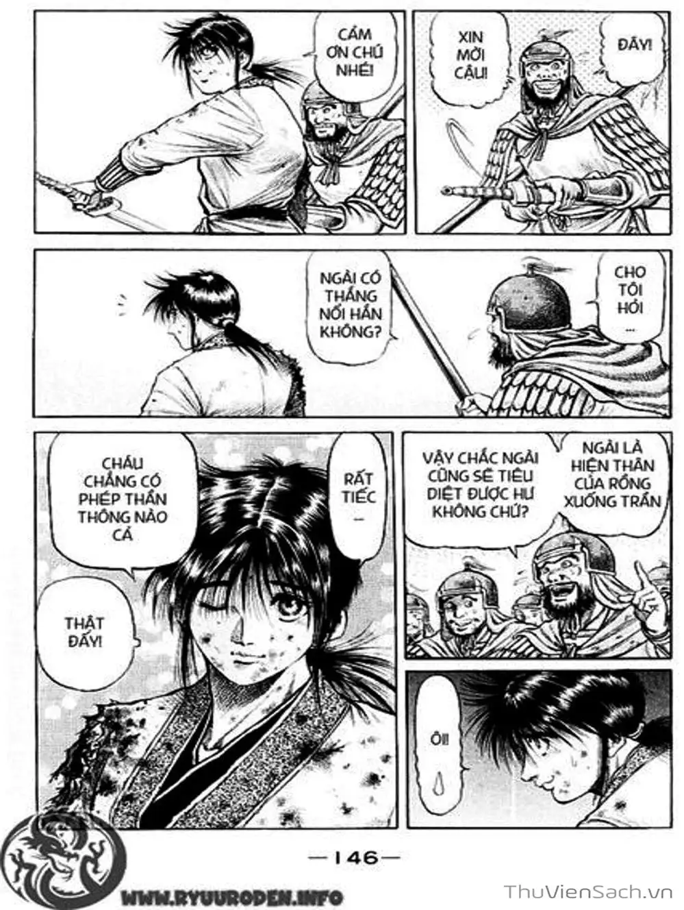 Truyện Tranh Chú Bé Rồng - Ryuuroden trang 5