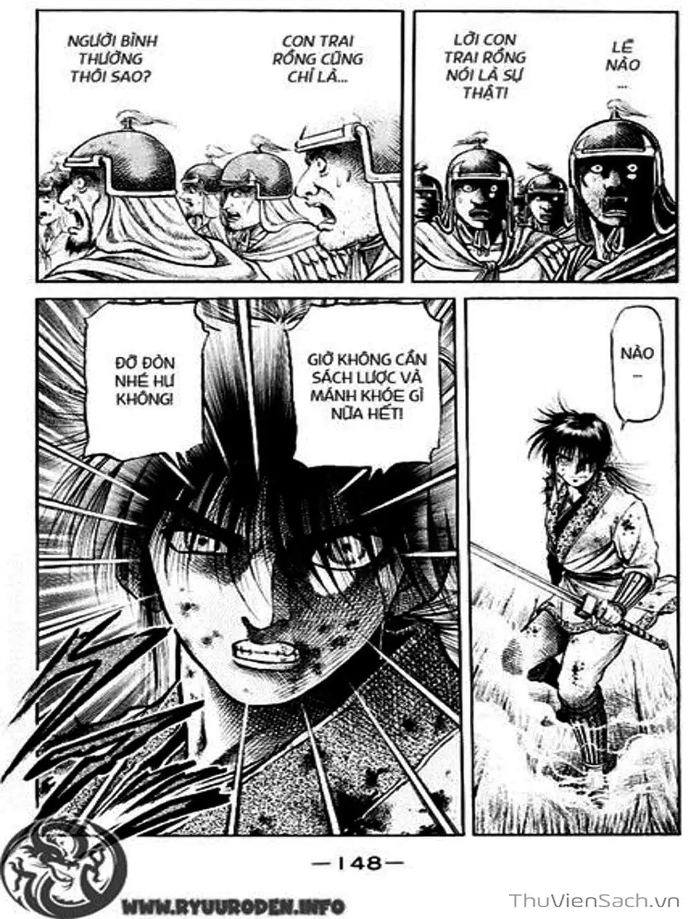 Truyện Tranh Chú Bé Rồng - Ryuuroden trang 5