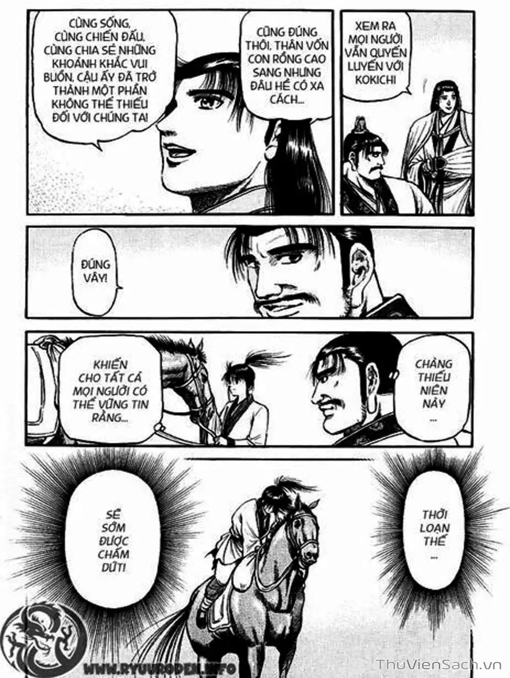 Truyện Tranh Chú Bé Rồng - Ryuuroden trang 5