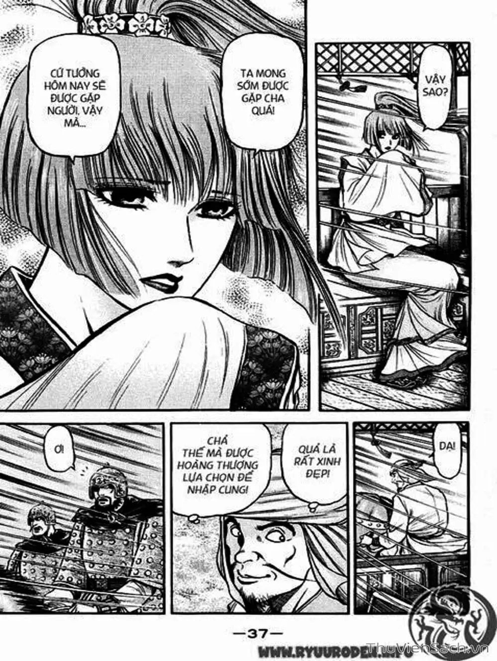 Truyện Tranh Chú Bé Rồng - Ryuuroden trang 5