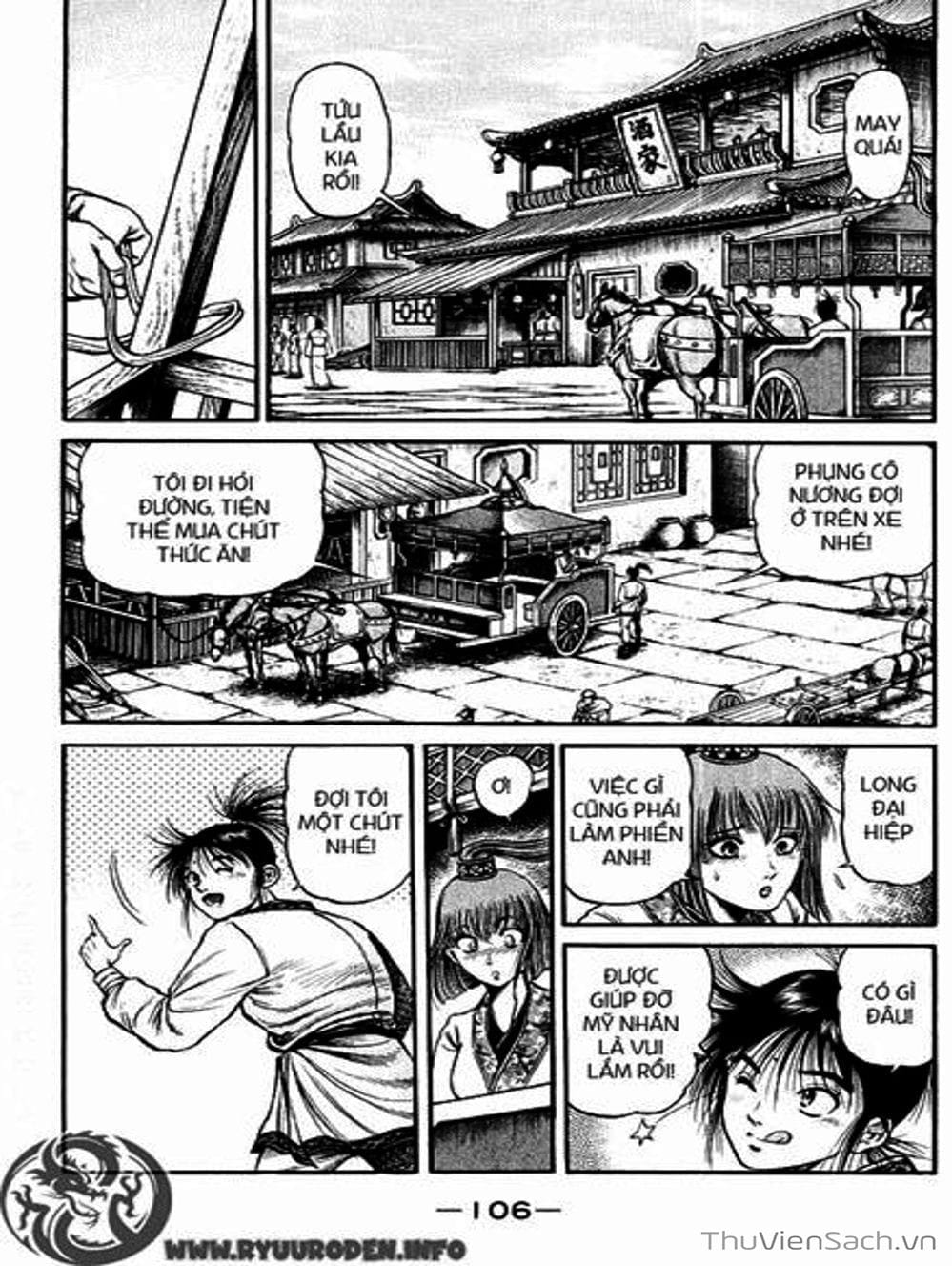 Truyện Tranh Chú Bé Rồng - Ryuuroden trang 5