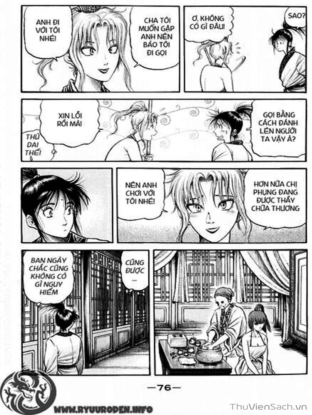 Truyện Tranh Chú Bé Rồng - Ryuuroden trang 5