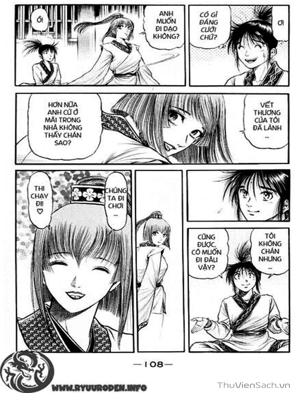 Truyện Tranh Chú Bé Rồng - Ryuuroden trang 5