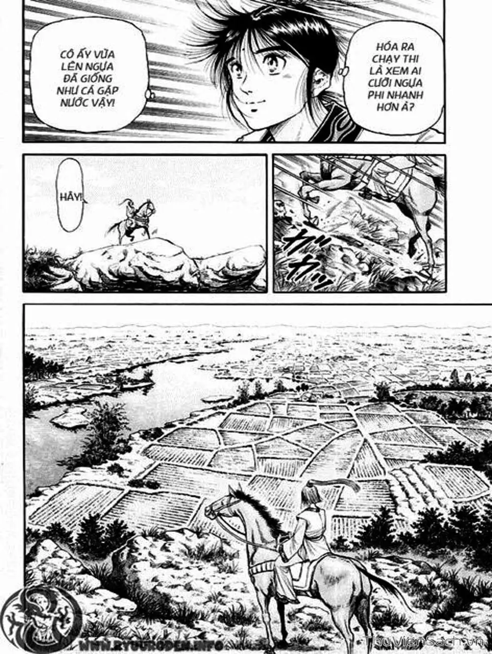 Truyện Tranh Chú Bé Rồng - Ryuuroden trang 5