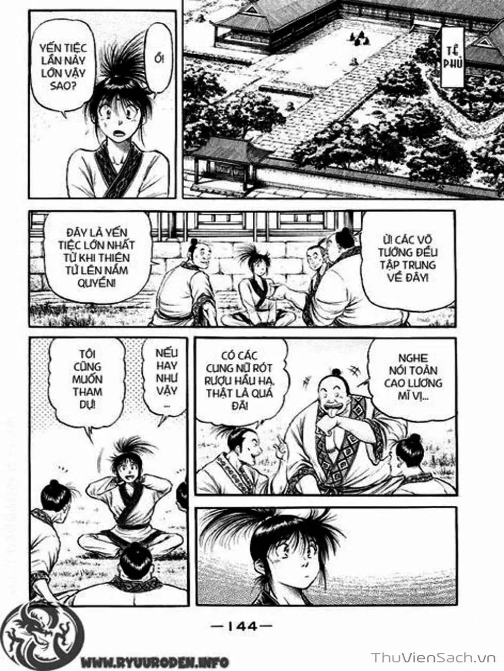 Truyện Tranh Chú Bé Rồng - Ryuuroden trang 5