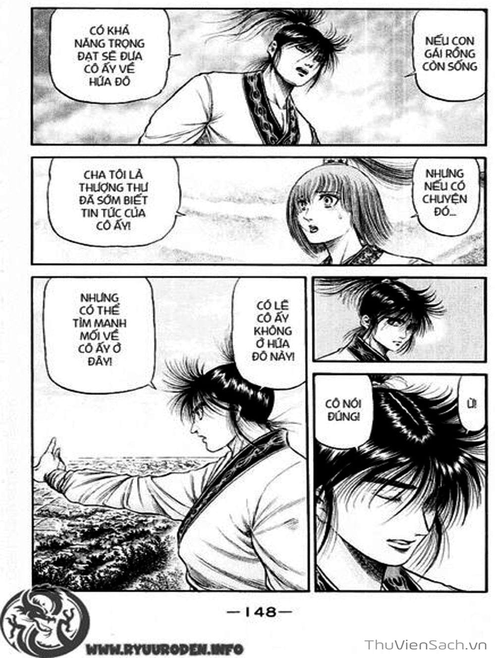 Truyện Tranh Chú Bé Rồng - Ryuuroden trang 5