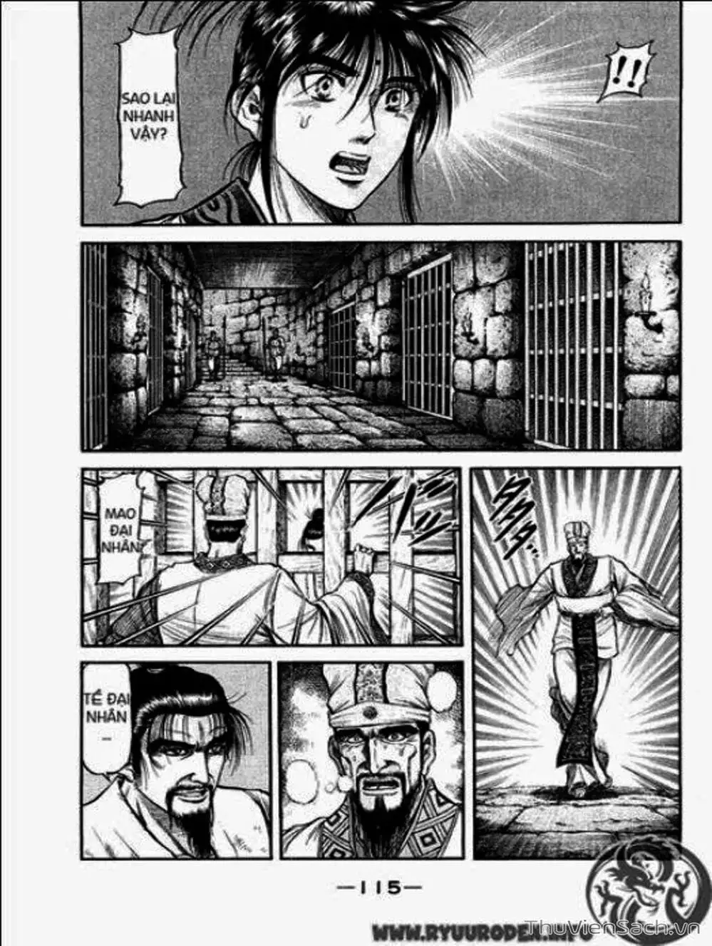 Truyện Tranh Chú Bé Rồng - Ryuuroden trang 5