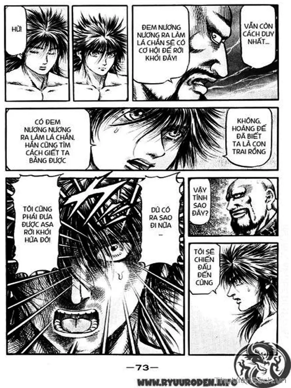 Truyện Tranh Chú Bé Rồng - Ryuuroden trang 5