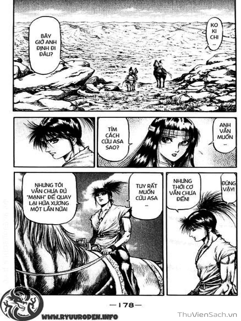 Truyện Tranh Chú Bé Rồng - Ryuuroden trang 5