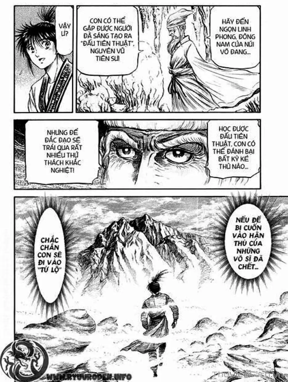 Truyện Tranh Chú Bé Rồng - Ryuuroden trang 5