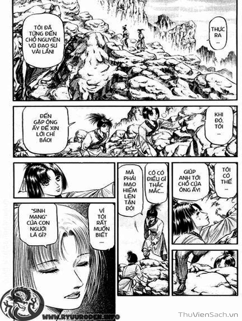 Truyện Tranh Chú Bé Rồng - Ryuuroden trang 5