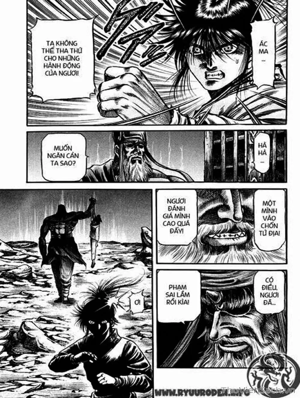 Truyện Tranh Chú Bé Rồng - Ryuuroden trang 5