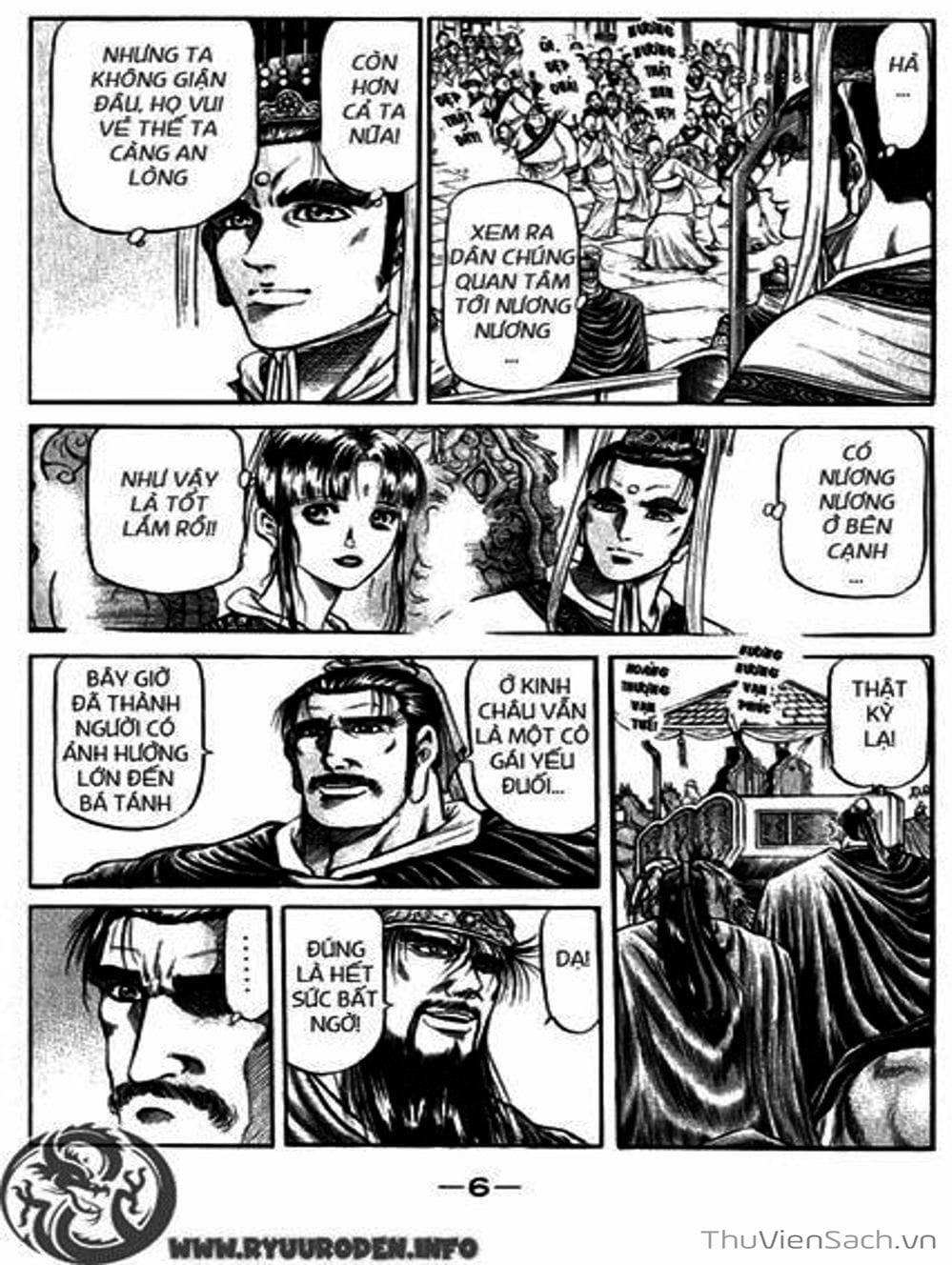 Truyện Tranh Chú Bé Rồng - Ryuuroden trang 5