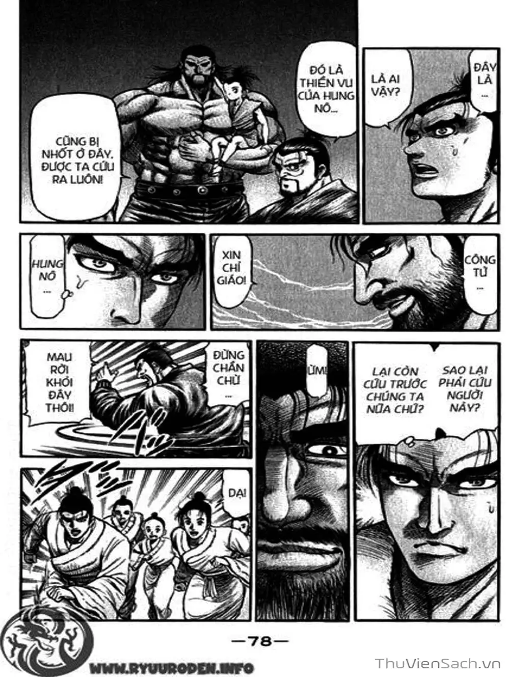 Truyện Tranh Chú Bé Rồng - Ryuuroden trang 5