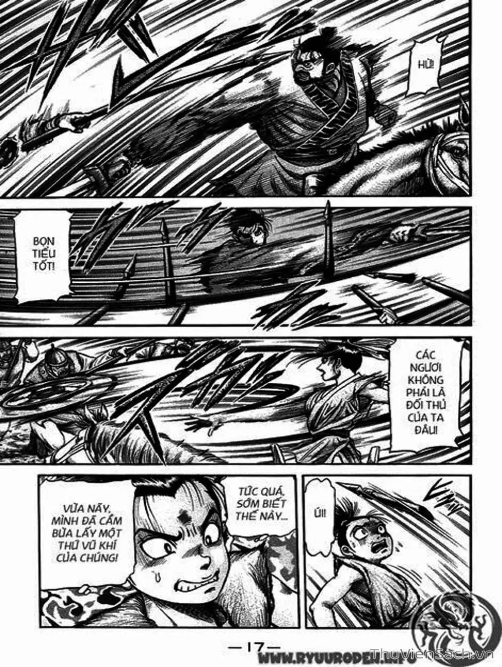 Truyện Tranh Chú Bé Rồng - Ryuuroden trang 5