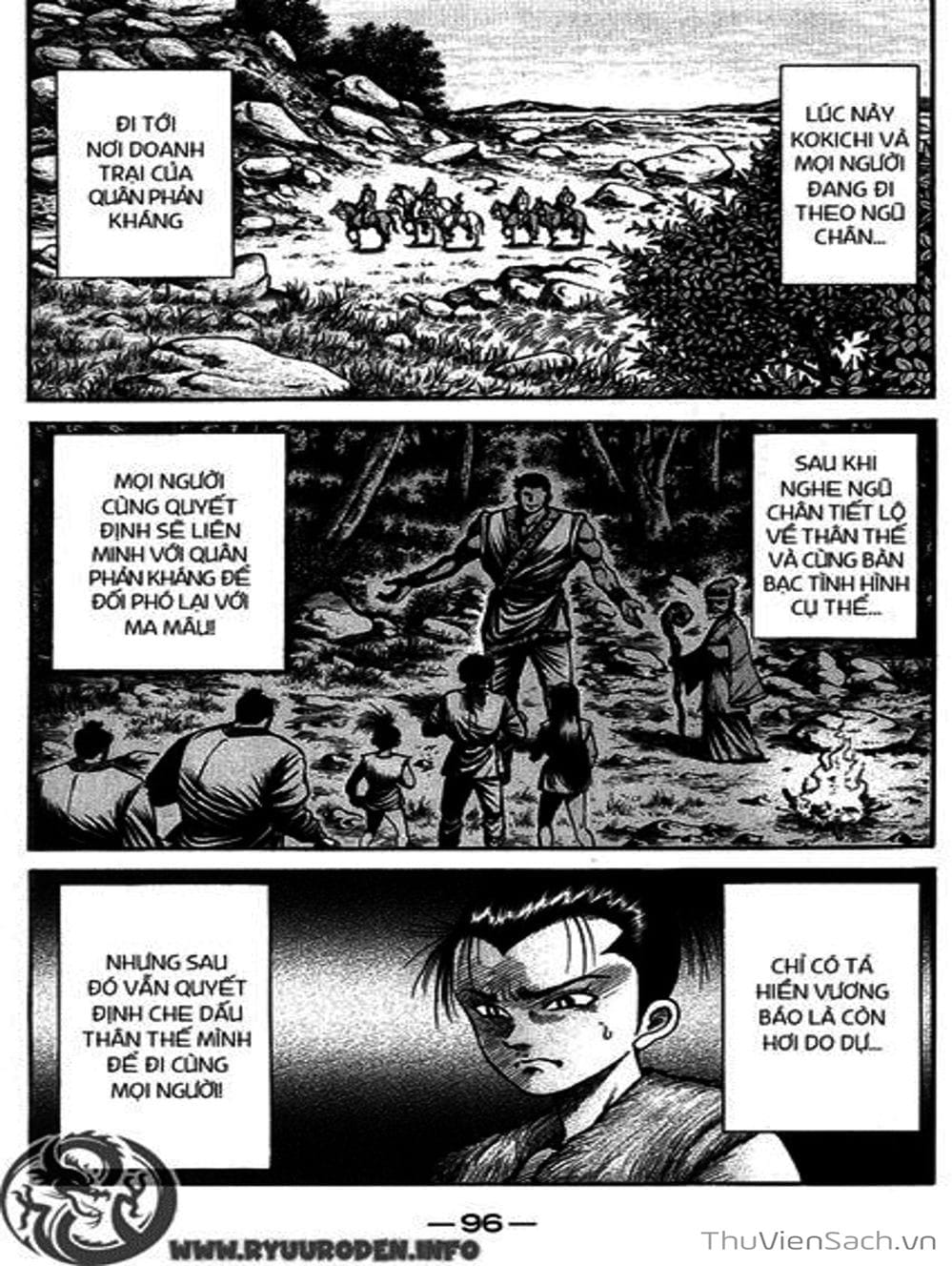 Truyện Tranh Chú Bé Rồng - Ryuuroden trang 5