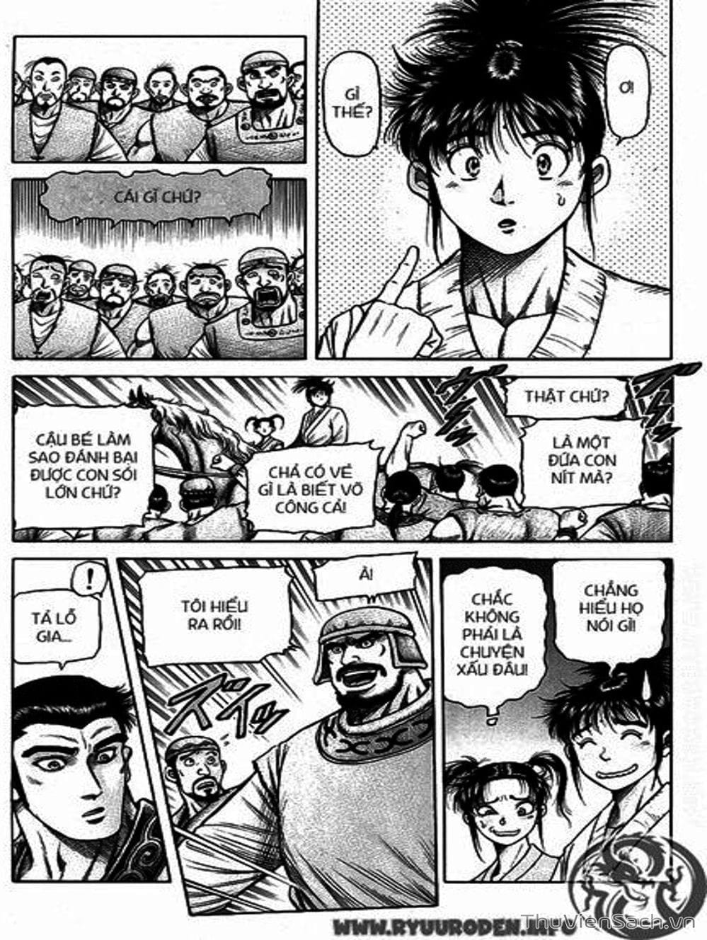 Truyện Tranh Chú Bé Rồng - Ryuuroden trang 5
