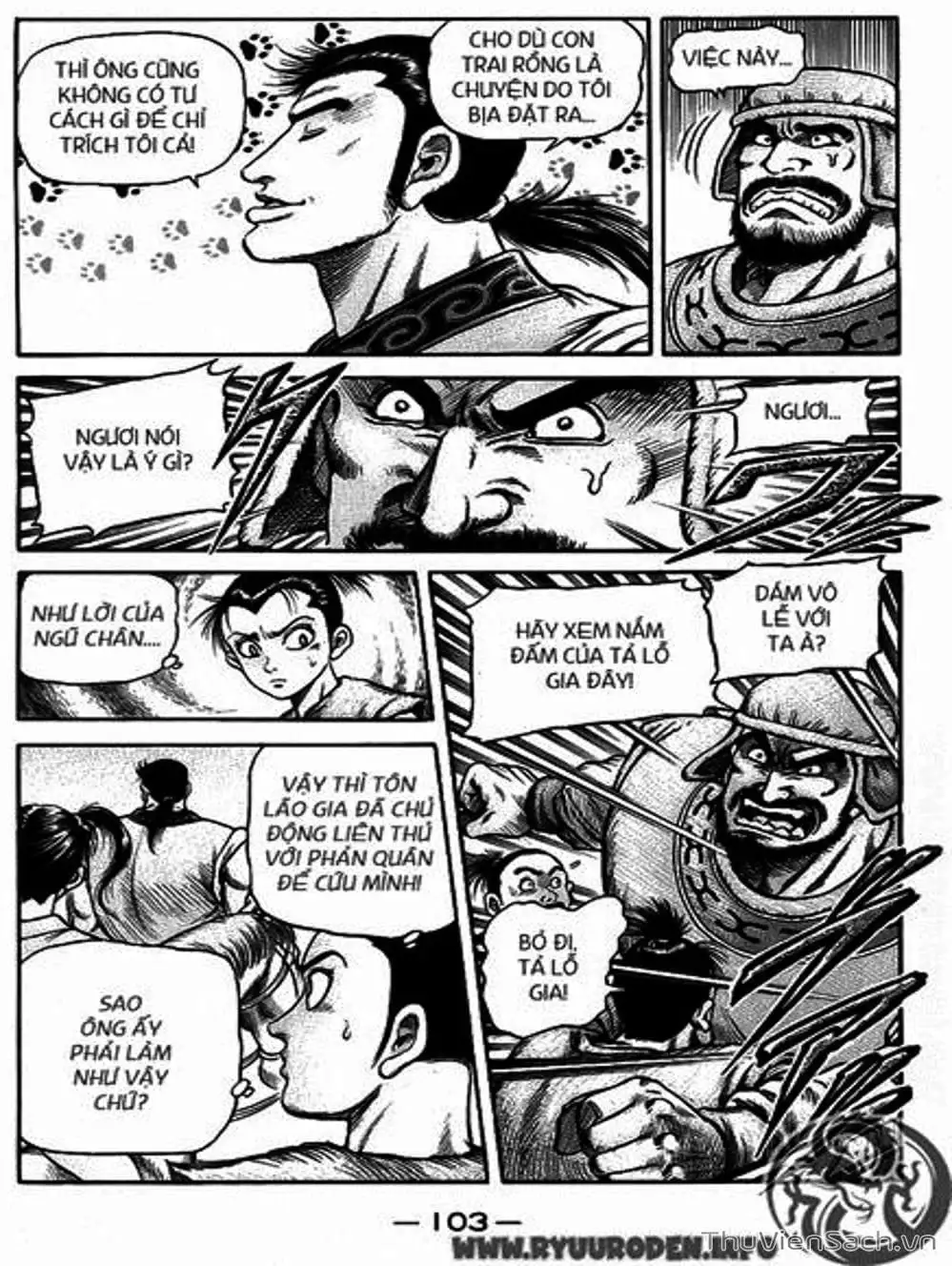 Truyện Tranh Chú Bé Rồng - Ryuuroden trang 5