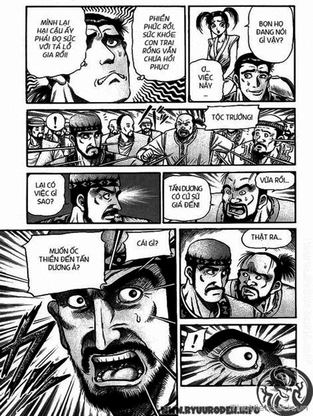 Truyện Tranh Chú Bé Rồng - Ryuuroden trang 5