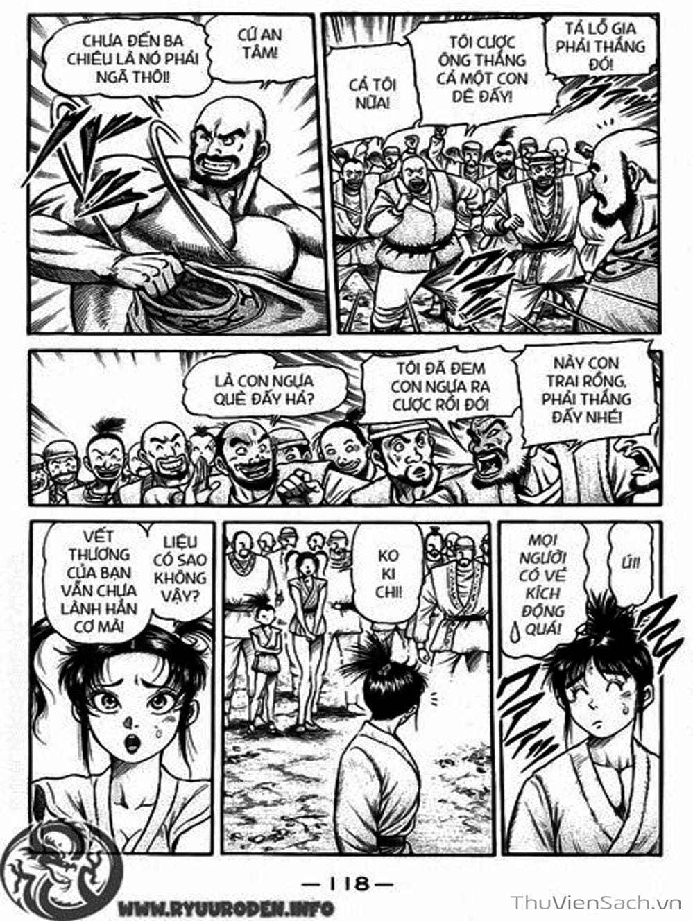 Truyện Tranh Chú Bé Rồng - Ryuuroden trang 5