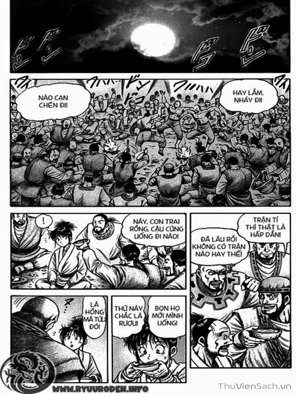 Truyện Tranh Chú Bé Rồng - Ryuuroden trang 5