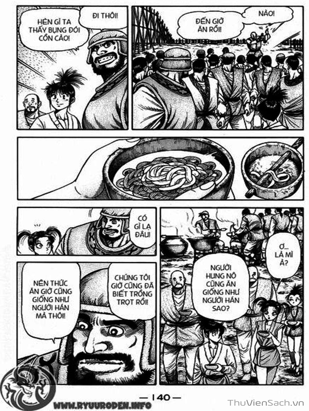 Truyện Tranh Chú Bé Rồng - Ryuuroden trang 5