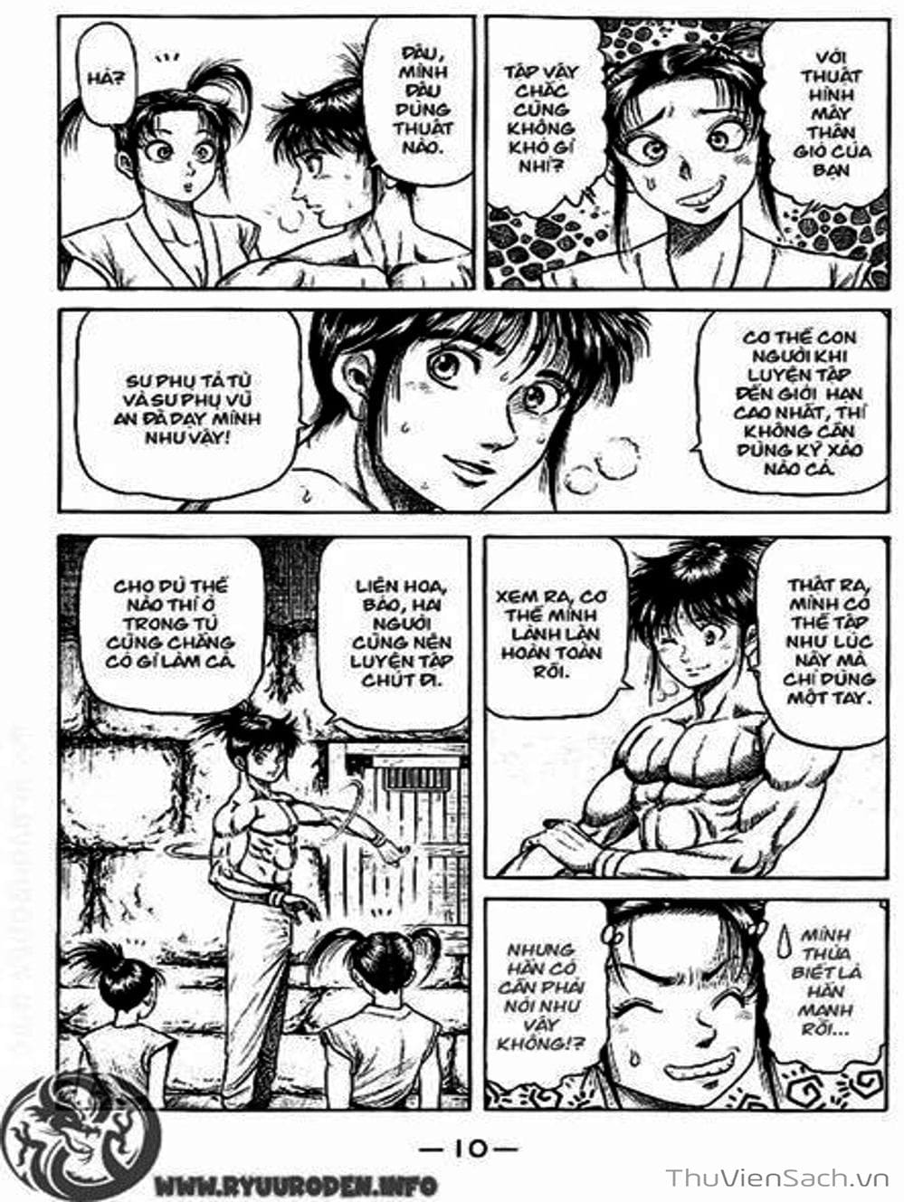 Truyện Tranh Chú Bé Rồng - Ryuuroden trang 5