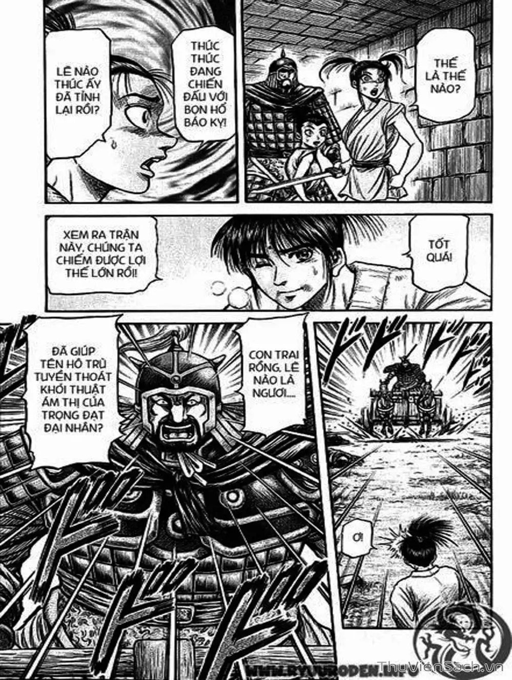 Truyện Tranh Chú Bé Rồng - Ryuuroden trang 5