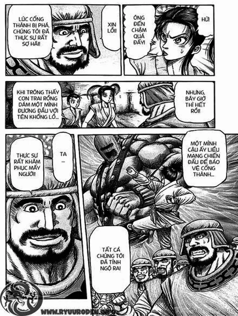 Truyện Tranh Chú Bé Rồng - Ryuuroden trang 5