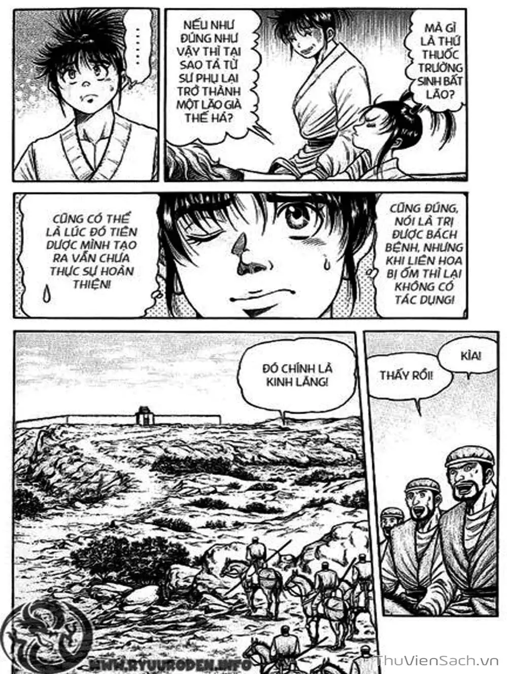 Truyện Tranh Chú Bé Rồng - Ryuuroden trang 5