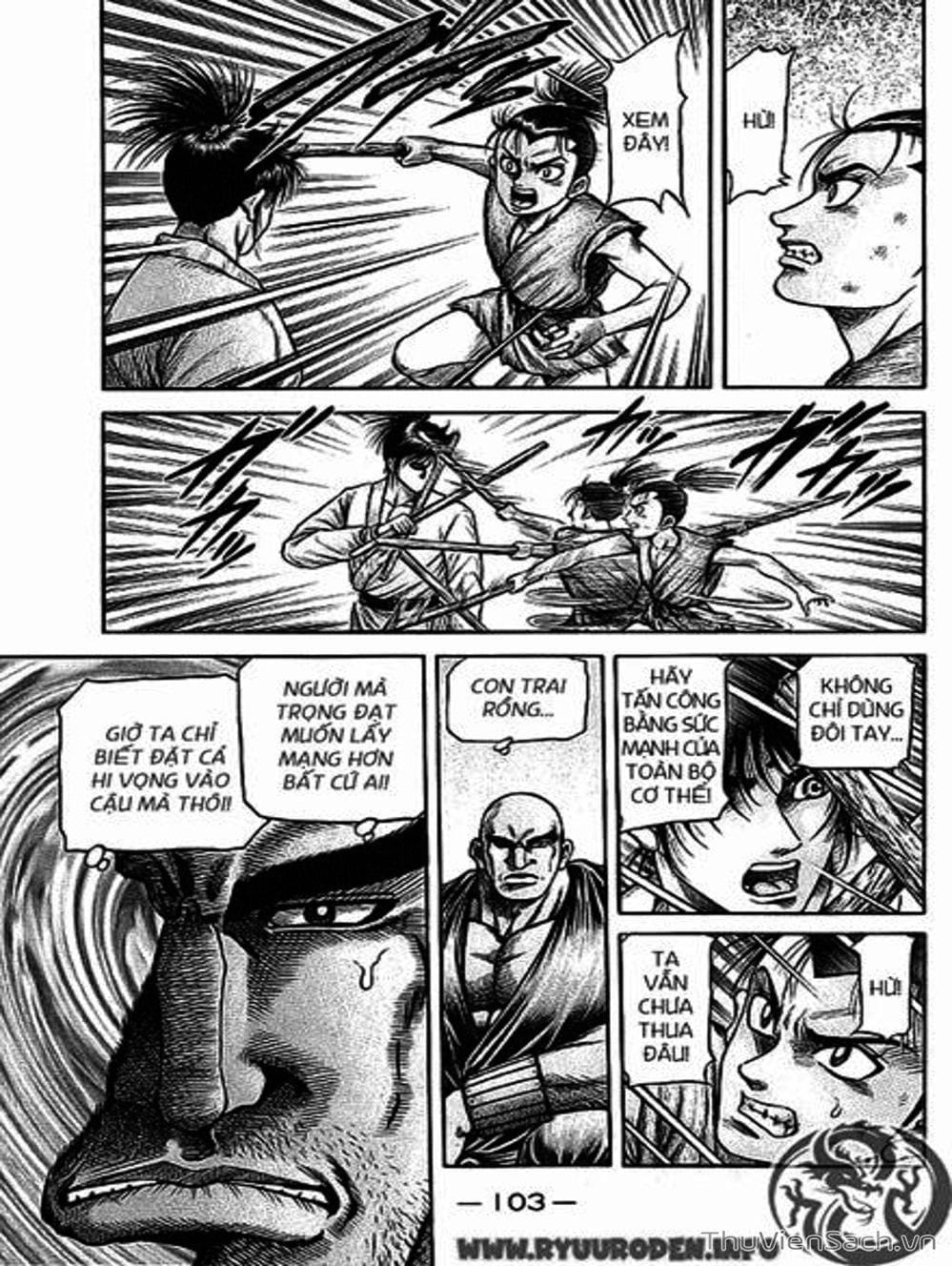 Truyện Tranh Chú Bé Rồng - Ryuuroden trang 5