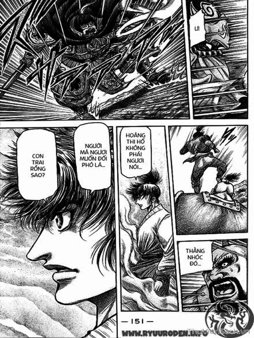 Truyện Tranh Chú Bé Rồng - Ryuuroden trang 5