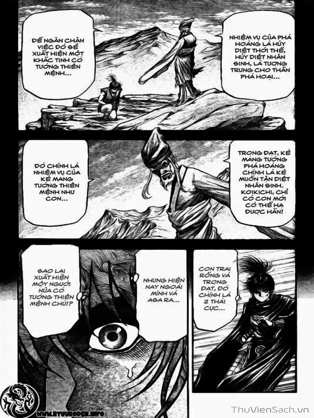 Truyện Tranh Chú Bé Rồng - Ryuuroden trang 5