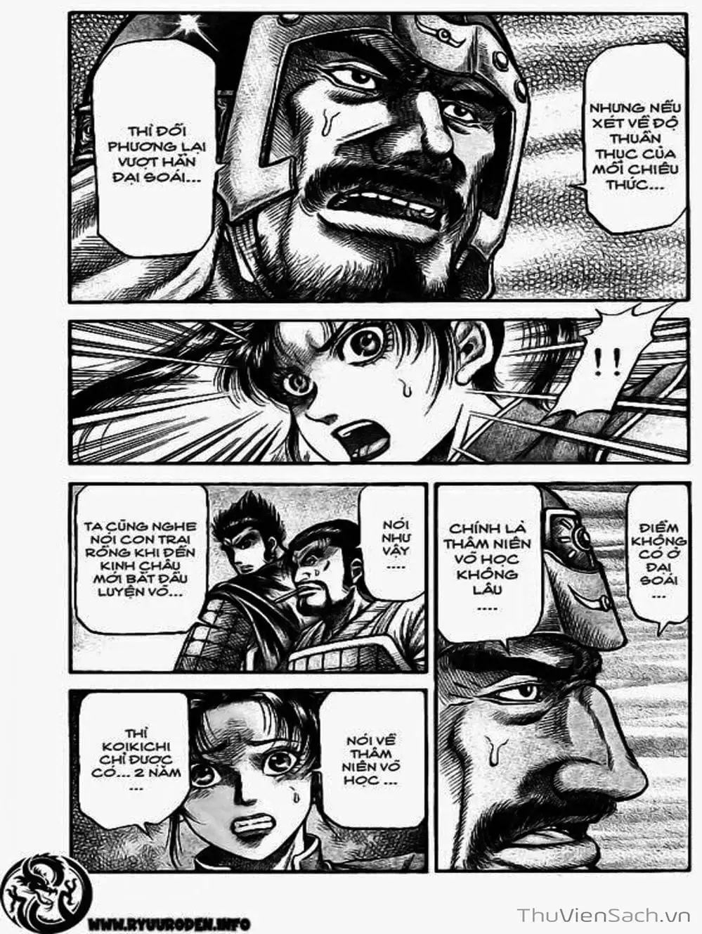 Truyện Tranh Chú Bé Rồng - Ryuuroden trang 5