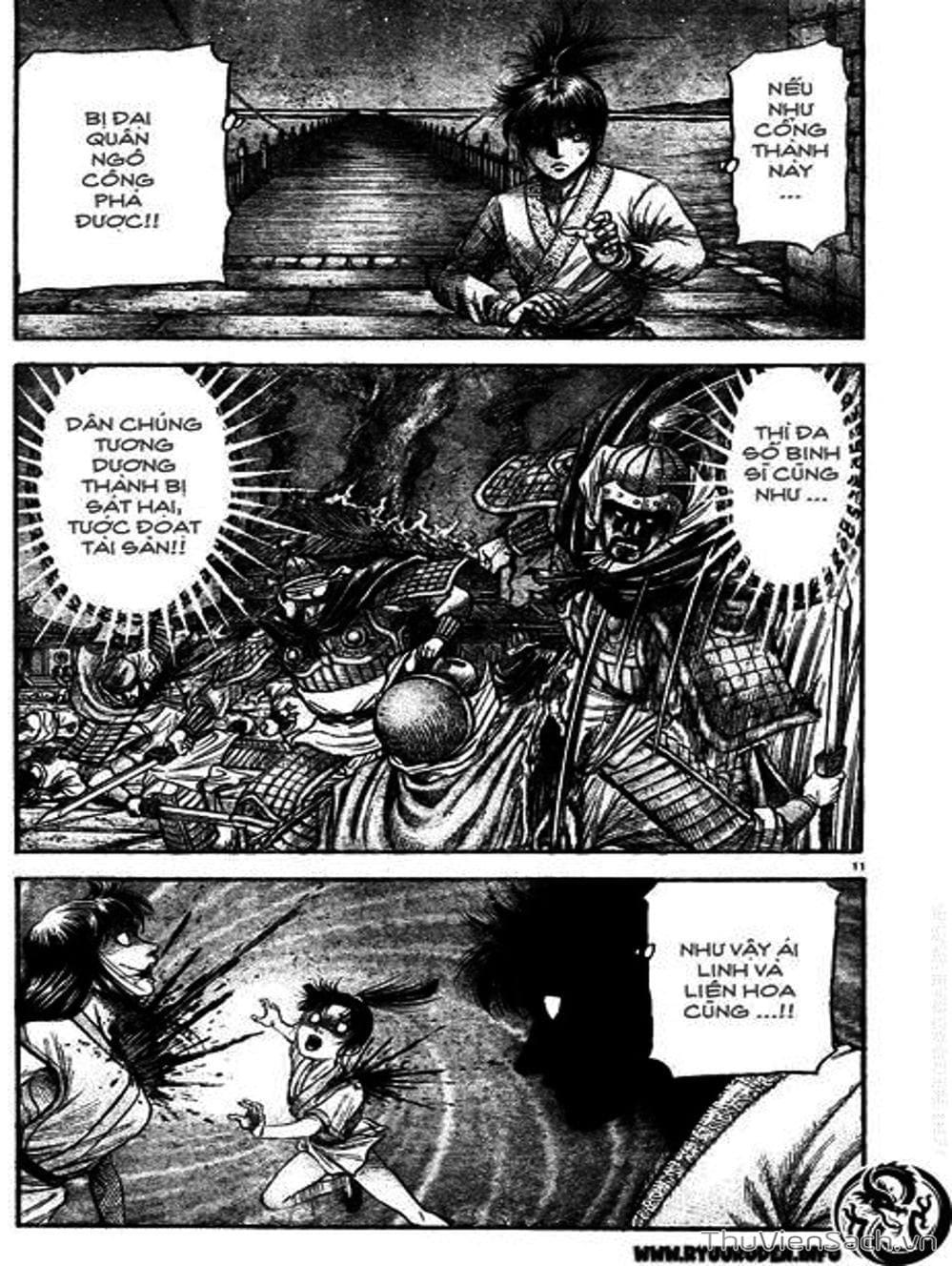 Truyện Tranh Chú Bé Rồng - Ryuuroden trang 5