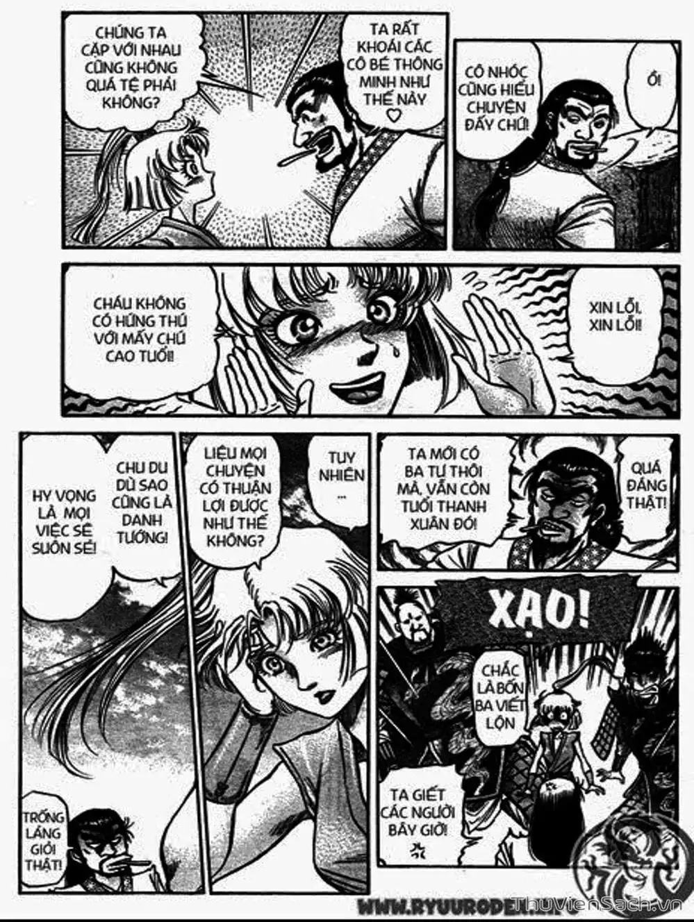 Truyện Tranh Chú Bé Rồng - Ryuuroden trang 5