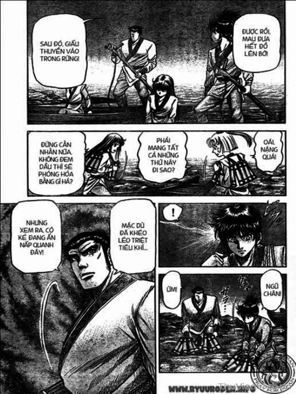 Truyện Tranh Chú Bé Rồng - Ryuuroden trang 5