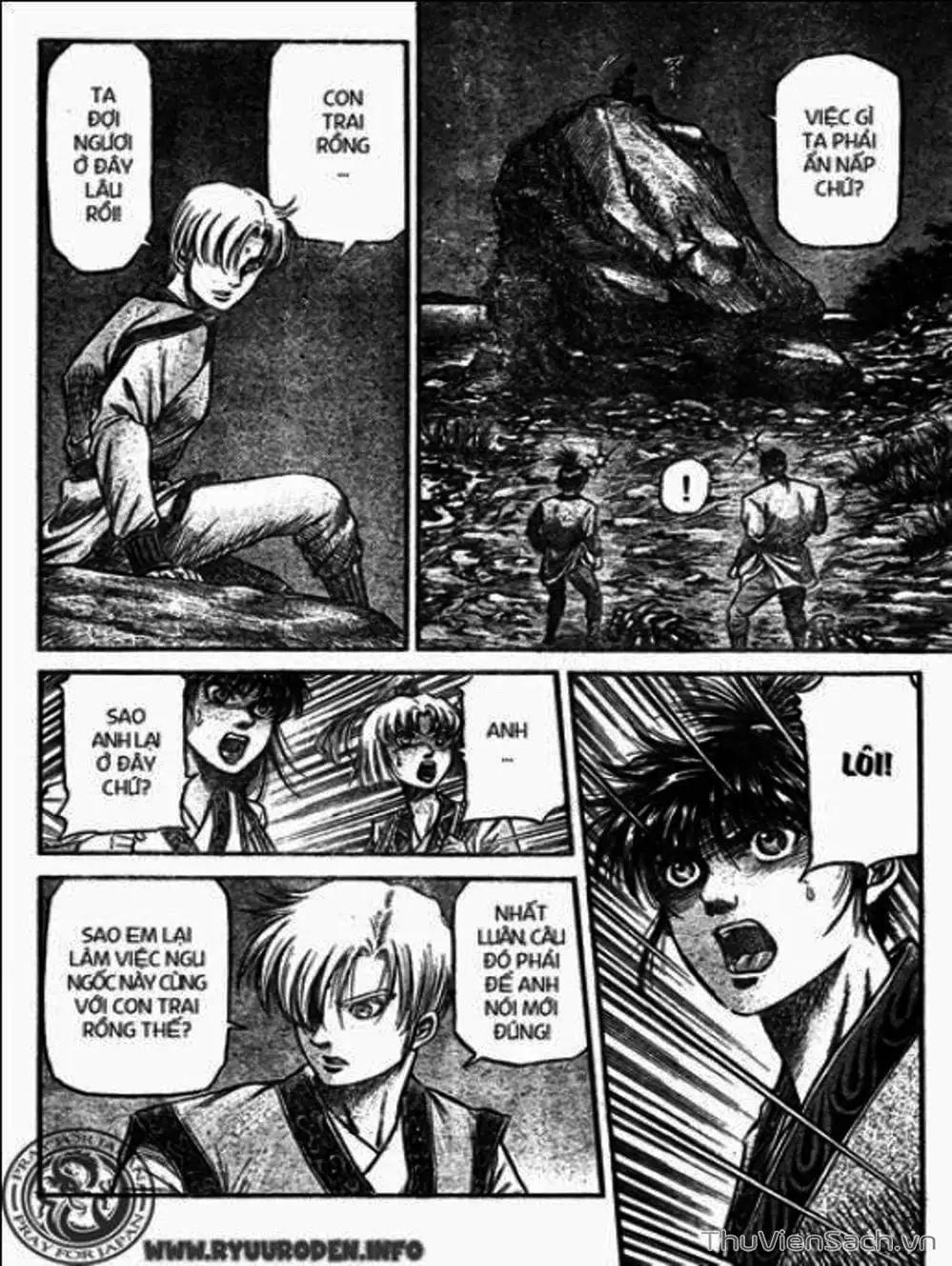 Truyện Tranh Chú Bé Rồng - Ryuuroden trang 5