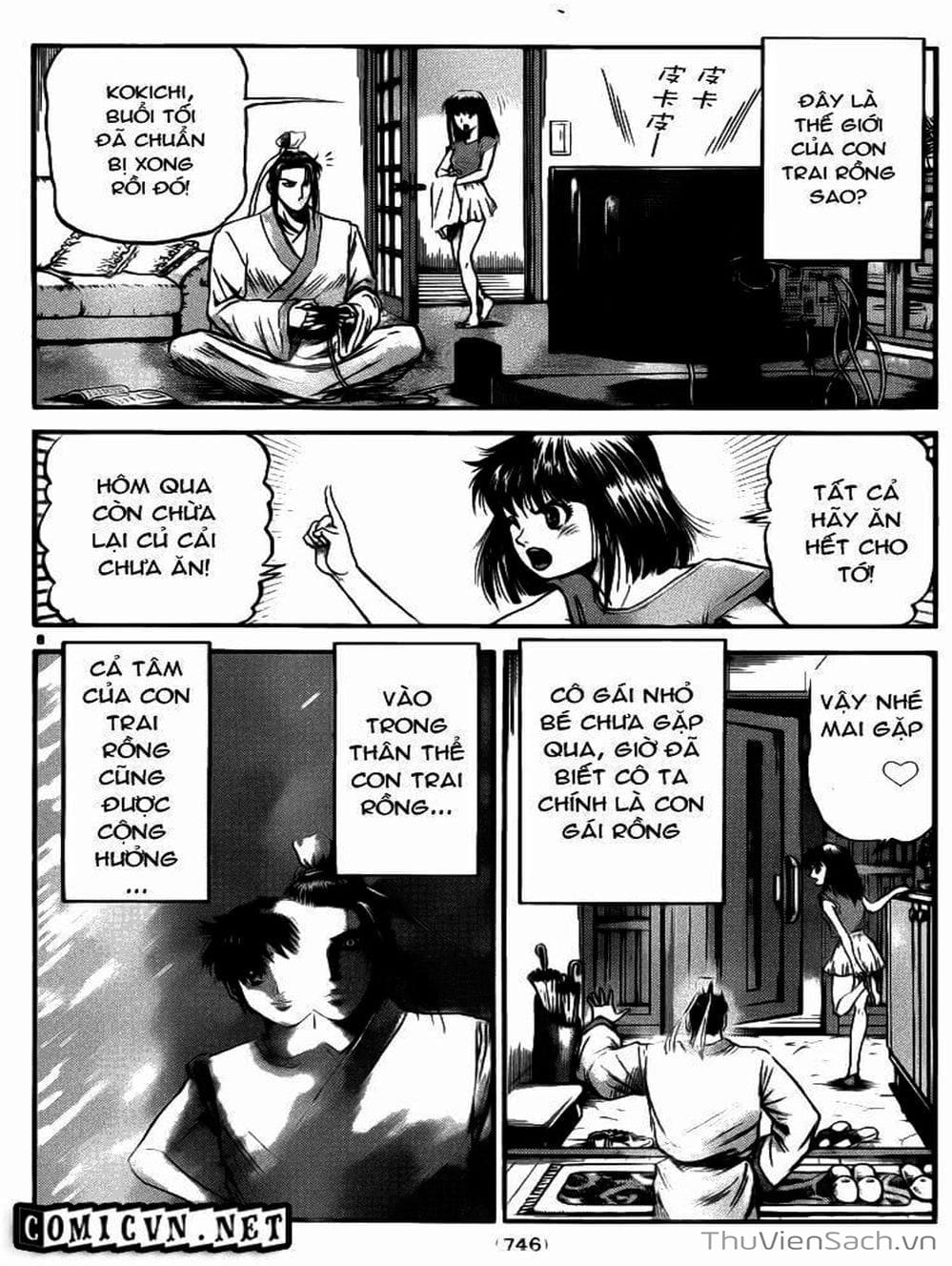 Truyện Tranh Chú Bé Rồng - Ryuuroden trang 5