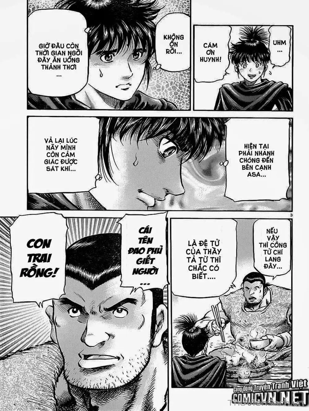 Truyện Tranh Chú Bé Rồng - Ryuuroden trang 5