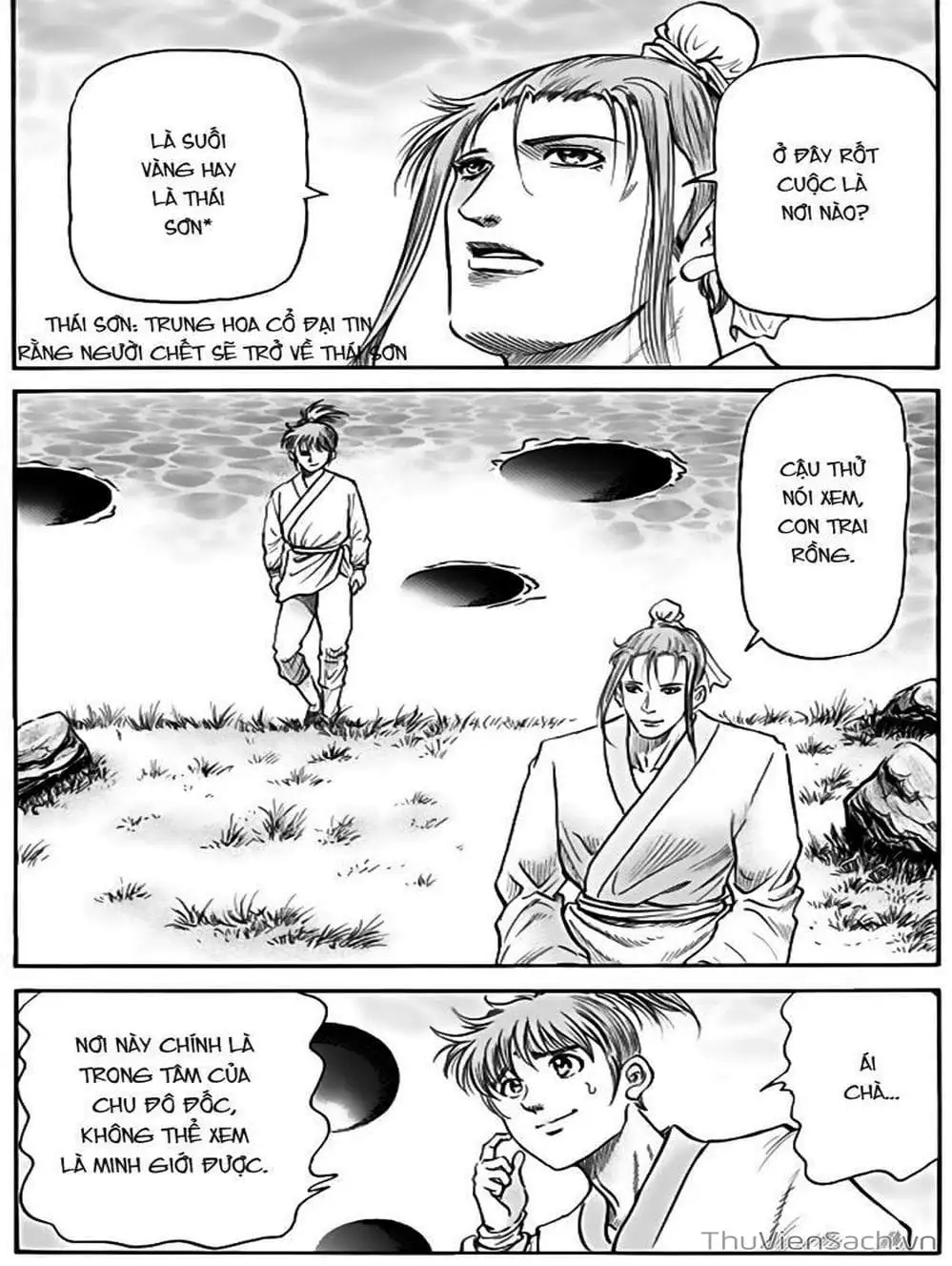 Truyện Tranh Chú Bé Rồng - Ryuuroden trang 5