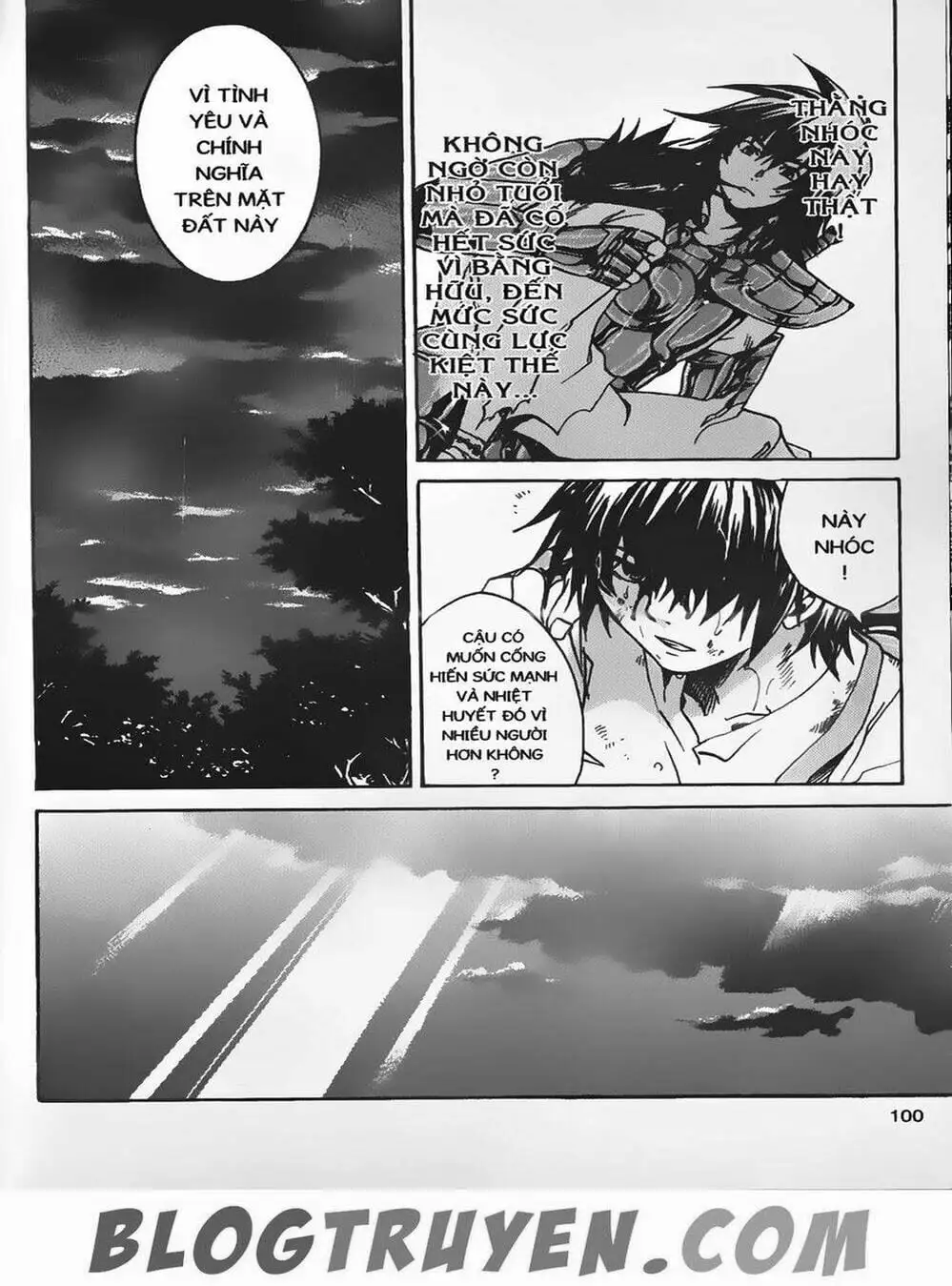 Truyện Tranh Truyền Thuyết Minh Vương - Sain Saiyan: The Lost Canvas trang 4