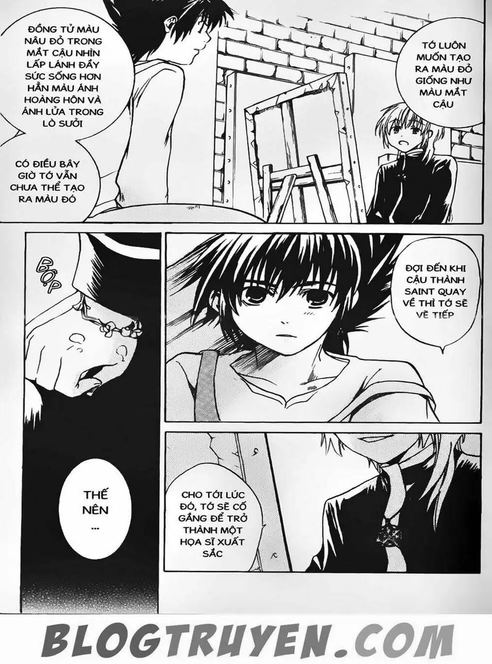 Truyện Tranh Truyền Thuyết Minh Vương - Sain Saiyan: The Lost Canvas trang 4